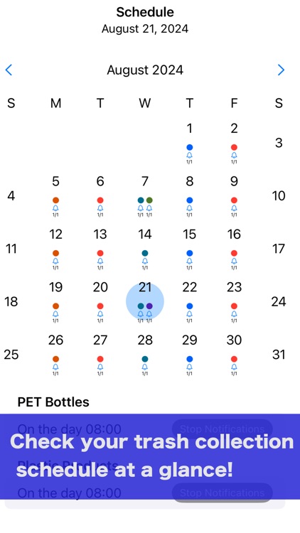 Trash Day Reminder & Scheduler