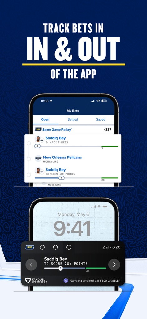 FanDuel Sportsbook & Casino - Bet Tracking