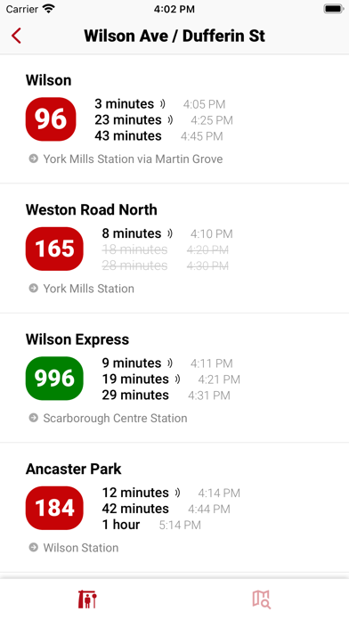 Toronto Transit (TTC, GTA, GO) Screenshot