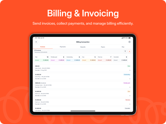 Parent: Child Care App iPad screenshot 6 - Education app