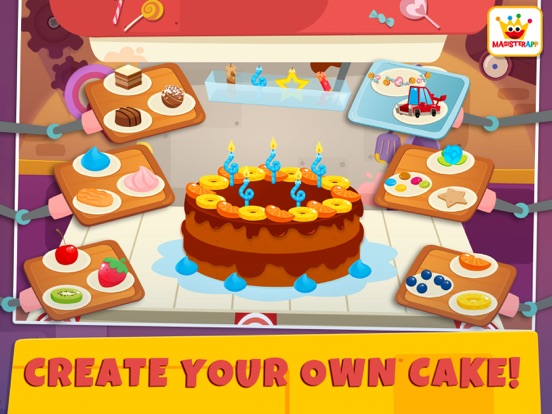 Birthday Factory: Kids games iPad screenshot 2 - Education app