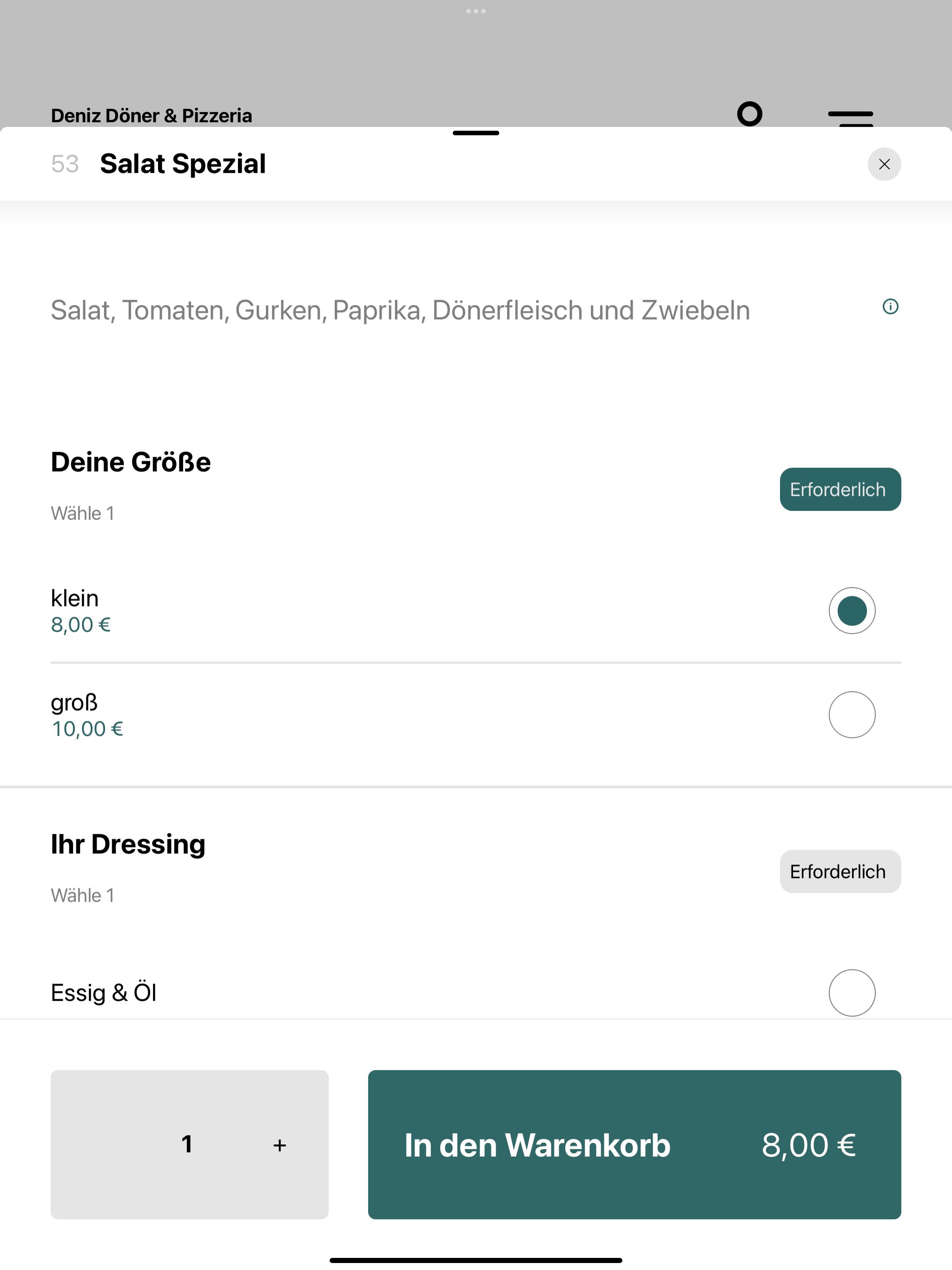 Deniz Döner und Pizzeria screenshot 8