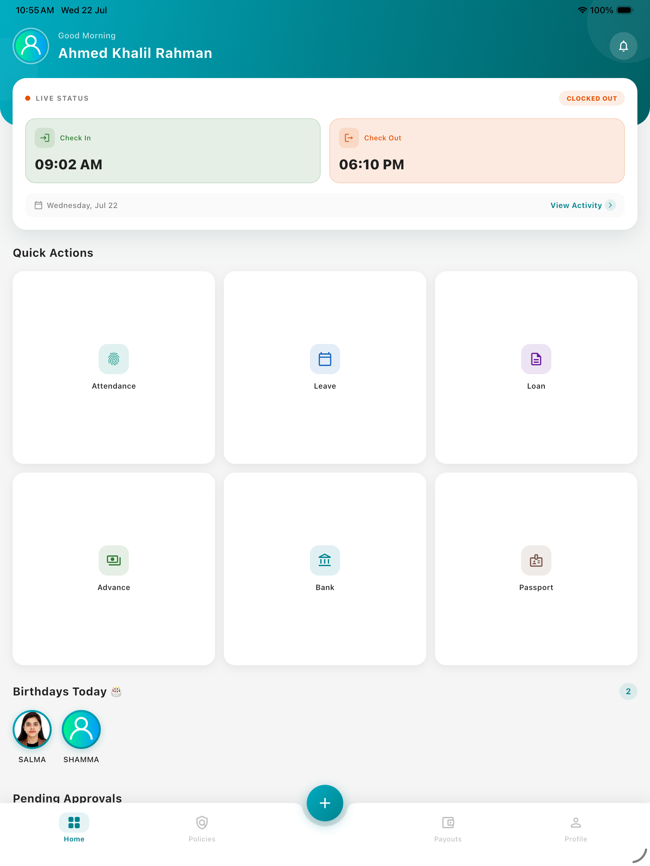 Fakhruddin HRMS screenshot 8