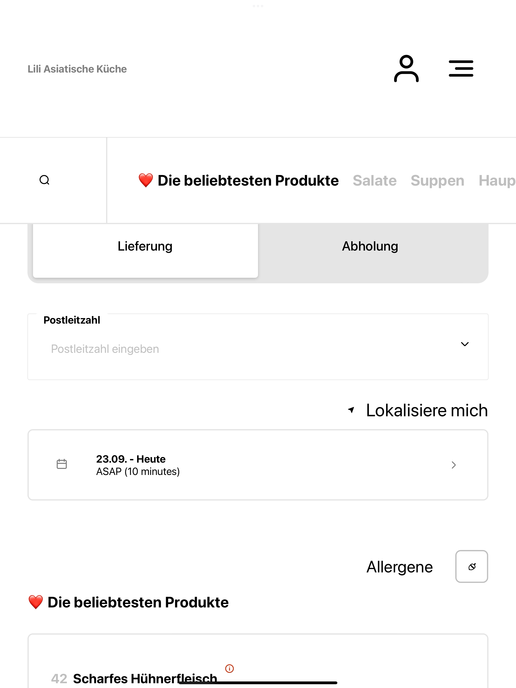 Lili Asiatische Küche screenshot 7