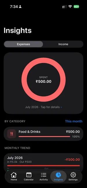 Finance Tracker: Money & Cash screenshot 4