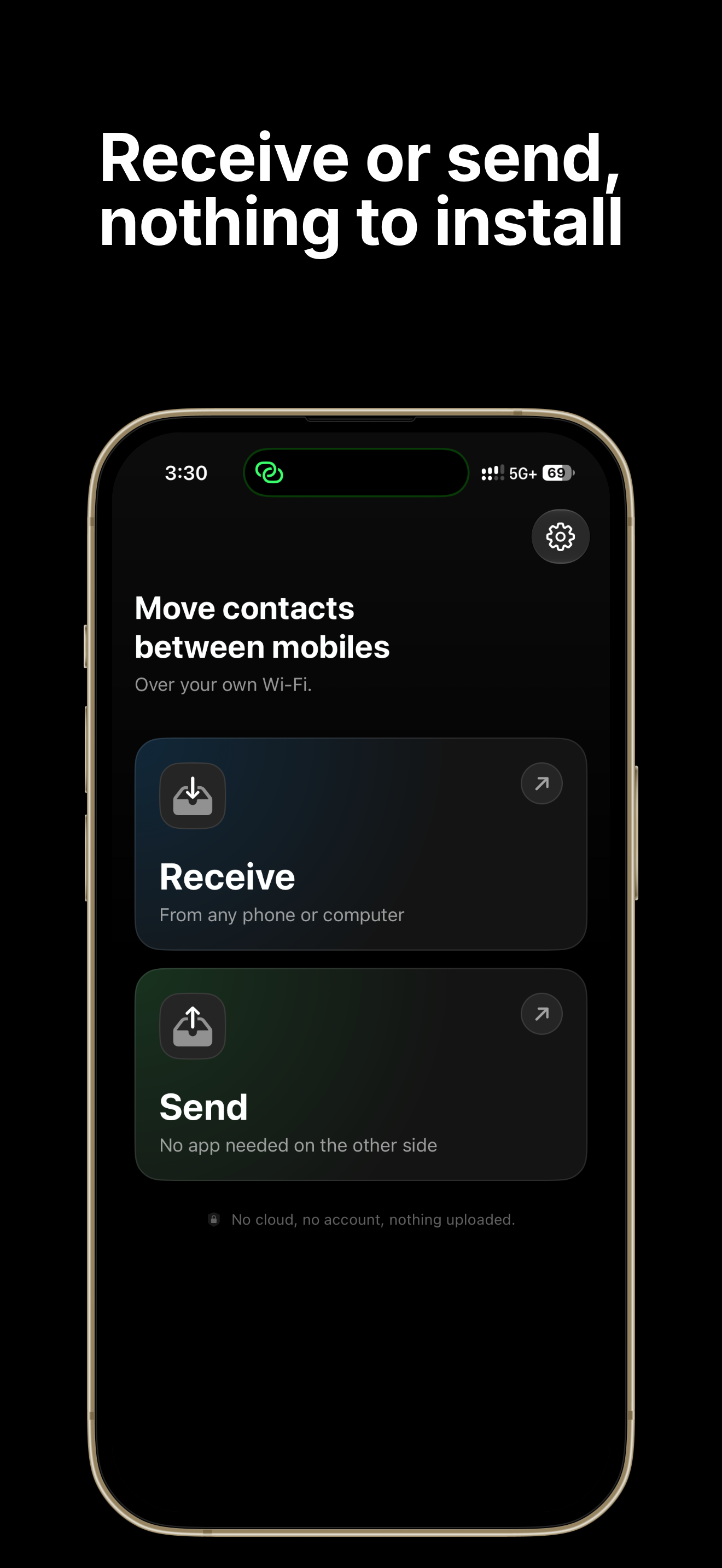Contact Transfer VCF - vMerge screenshot 4