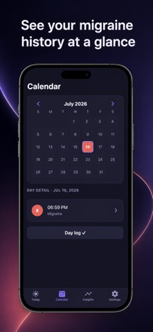 Migraine Diary Tracker: Migrai Screenshot 6 of 6
