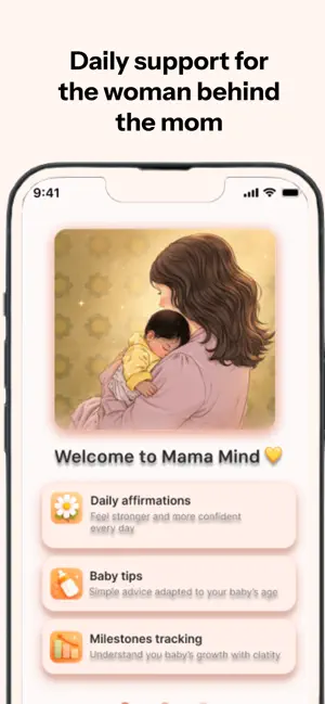 Mama Mind: New Mom Support screenshot 1