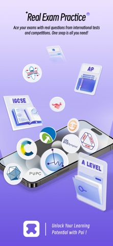 Pai:AP/Alevel AIHomeWorkHelper iPhone screenshot
