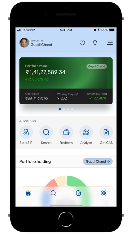 myCAMS Mutual Fund App