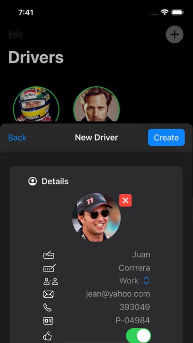 App screenshot