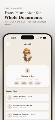 HumanizeAI: AI Text Rewriter Screenshot 4 of 9