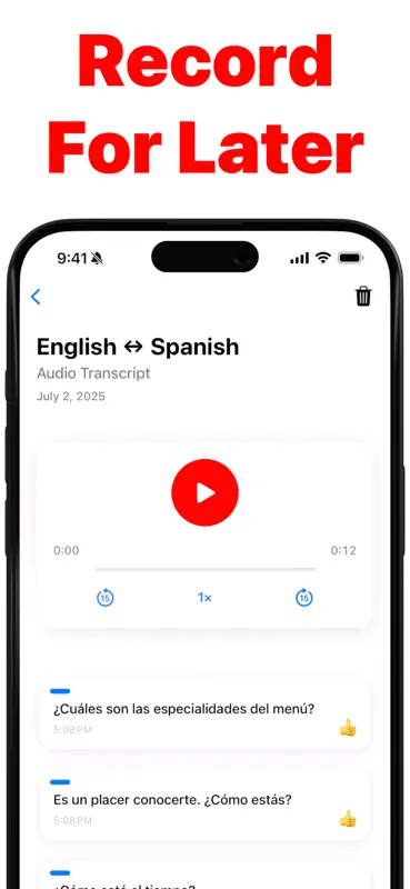 LiveTranslate Speech Converter screenshot 4 of 4