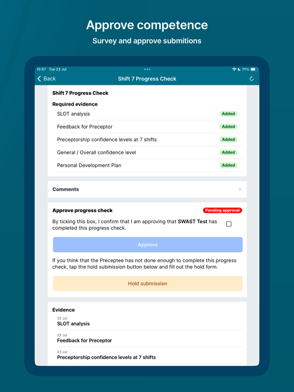 App screenshot