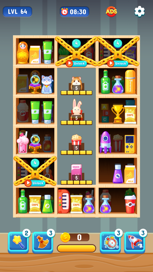 #3. Shelf Sort Puzzle Game (iOS) di: IEC GLOBAL PTY LTD
