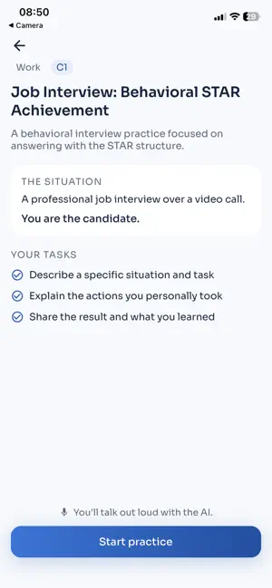 Vobu - AI language tutor screenshot 2