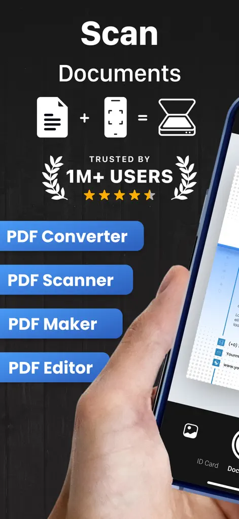 Scanner App - Doc Scan to PDF - Productivity App | MWM