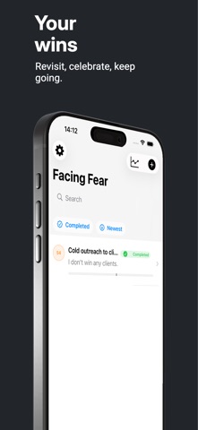 Facing Fear iPhone screenshot