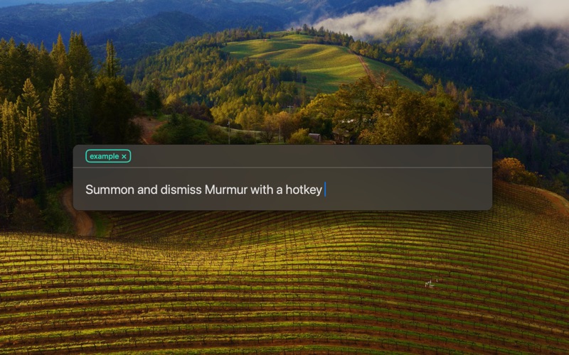 Murmur Notes app screenshot