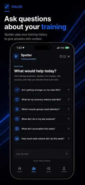 Dialed - Workout Tracker screenshot 3