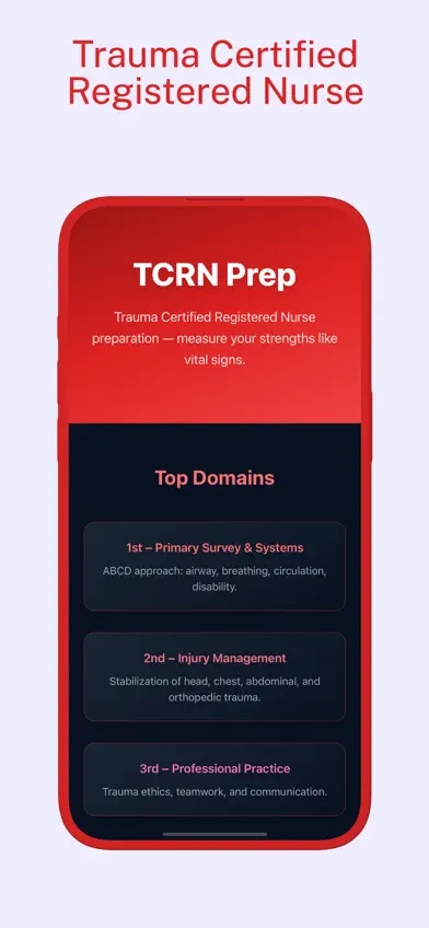 TCRN Prep: Trauma Nurse screenshot 2