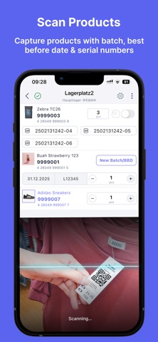 Xentral Inventory screenshot