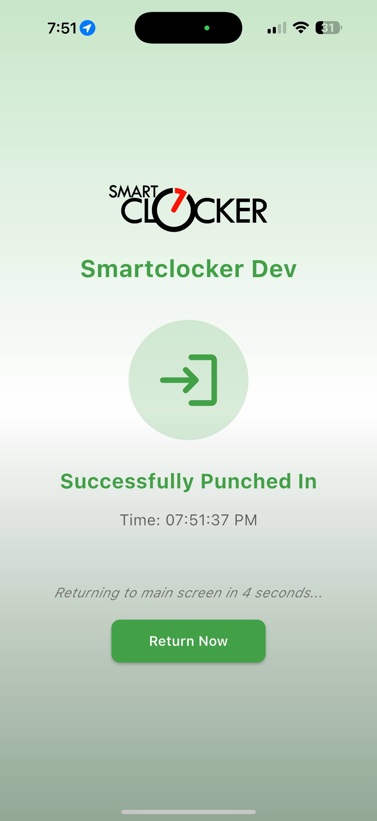 SmartClocker screenshot 4