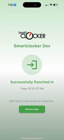 SmartClocker screenshot