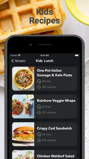 Kid: Prep Healthy Recipes screenshot 2