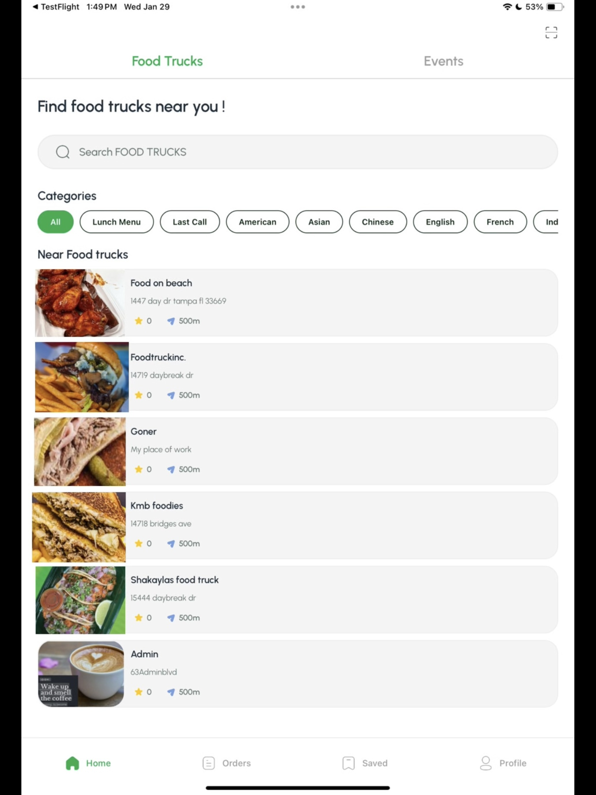 FoodTrx & Events