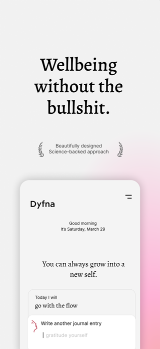 Dyfna: Journal & Diary Screenshot 1 of 4