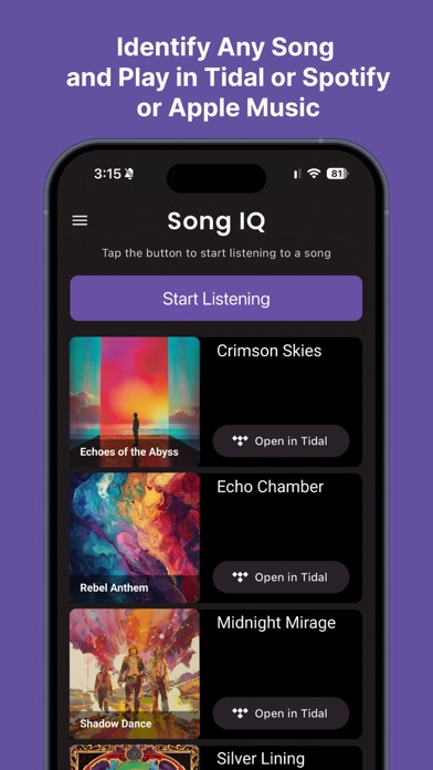 Screenshot #1 pour Song IQ