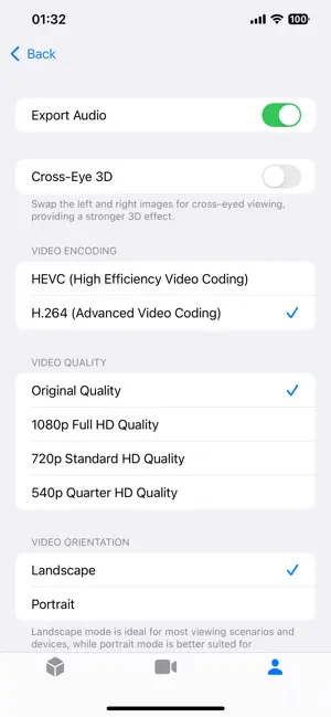 D³-Naked Eye 3D Converter screenshot 3