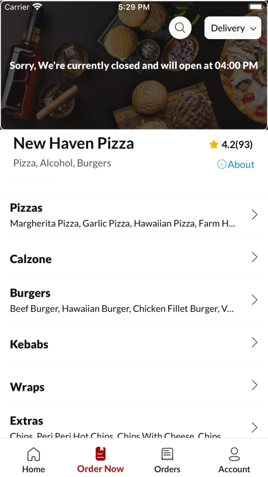 New Haven Pizza Screenshot