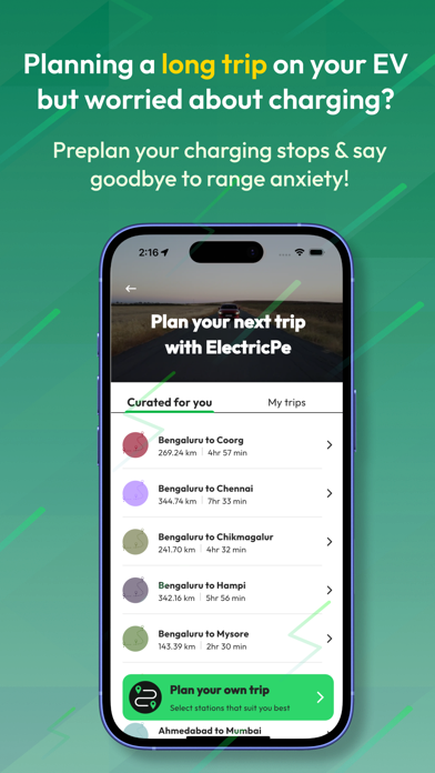 ElectricPe: EV Charging & Shop Screenshot