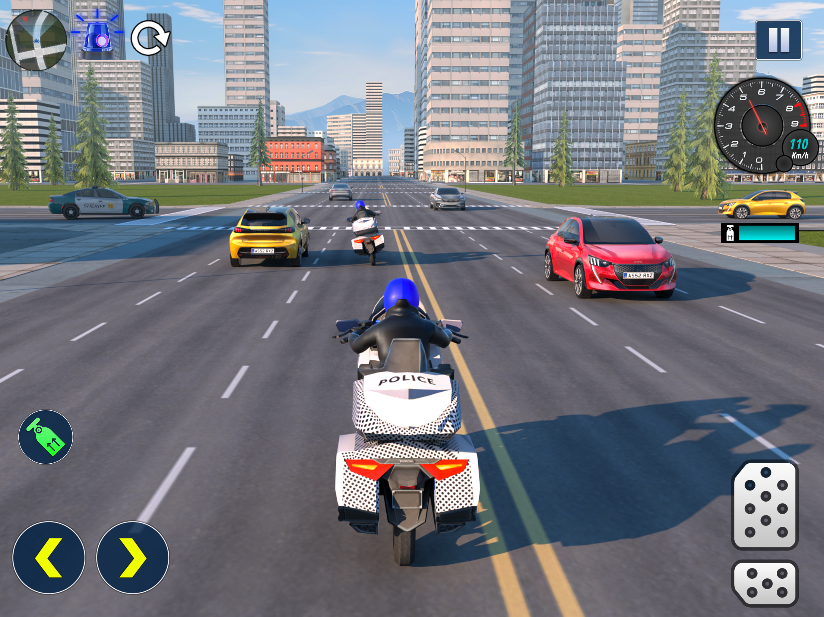 Fast Chase Street Cop Car Game screenshot 10