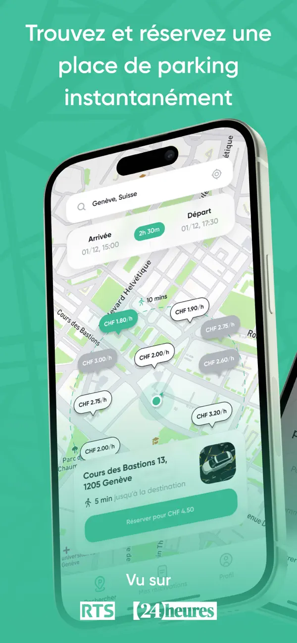 Screenshot #1 pour EasyP - Places de parking
