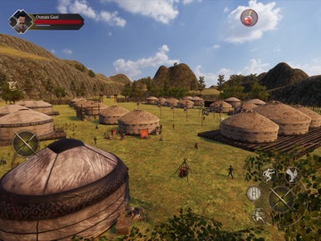 Osman Gazi: Sword Fighting RPG iPad screenshot