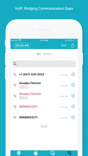 GLTalk screenshot 2