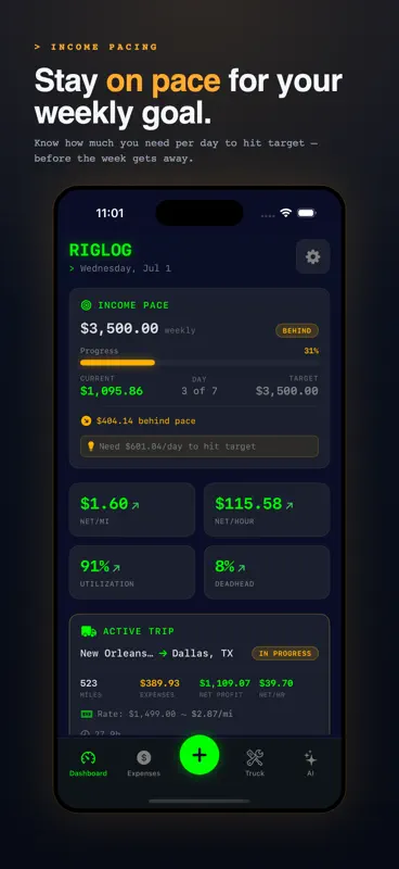 RIGLOG: Trucking Expense Log screenshot 7 of 10