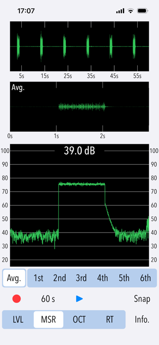 Reverb Time Analyzer Screenshot 7 of 10