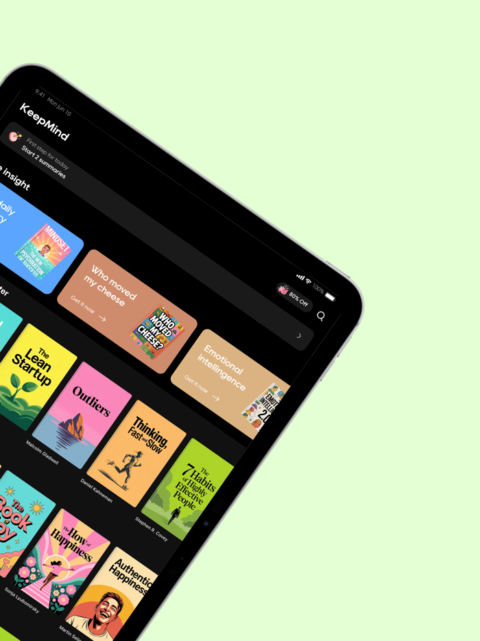 KeepMind - Daily Book Insights