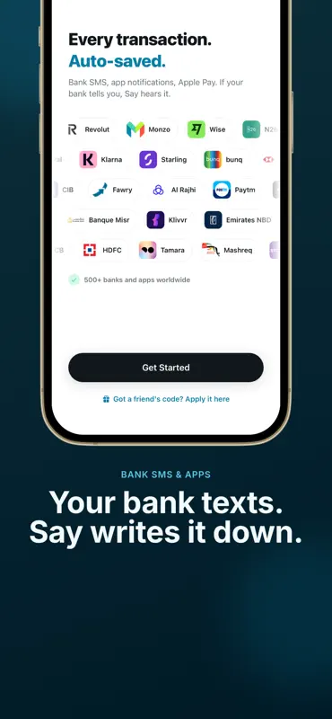 Say - Hands free budget app screenshot 2 of 8