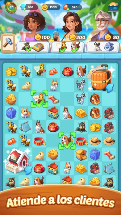 Seaside Escape®: Merge & Story App Store preview screenshot 2