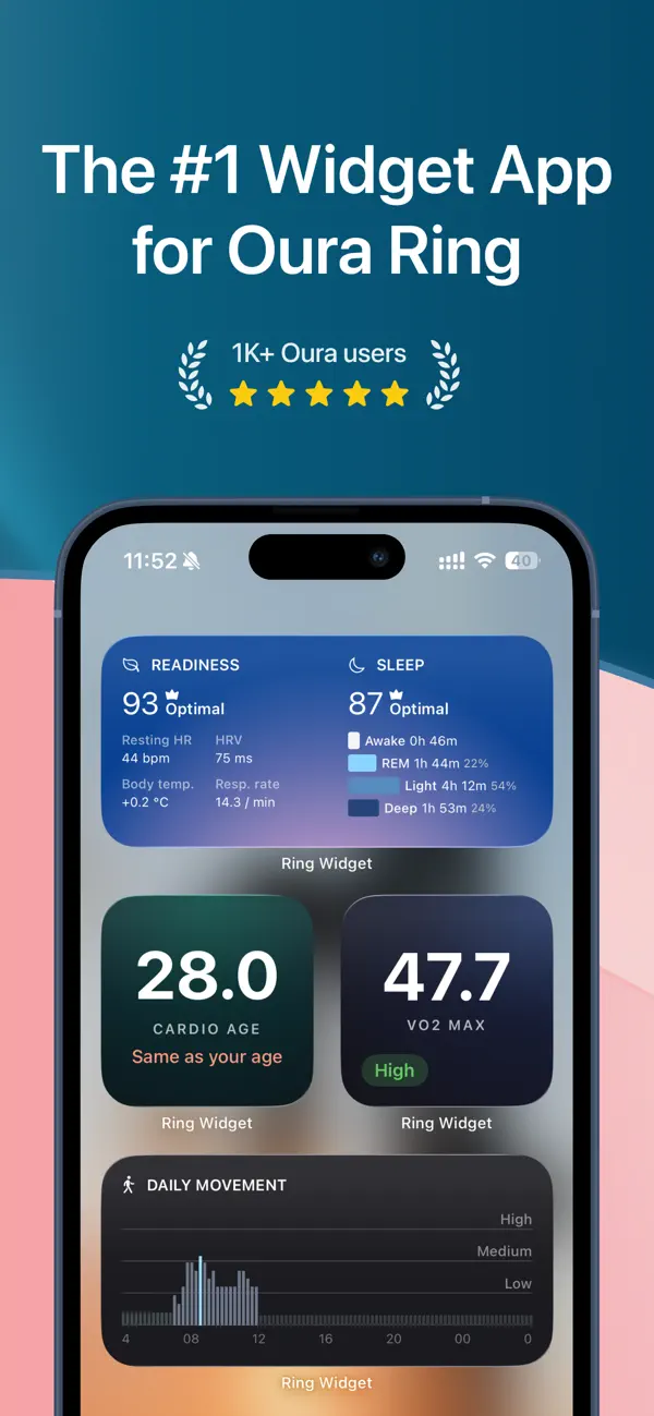 Screenshot #1 pour Ring Widget