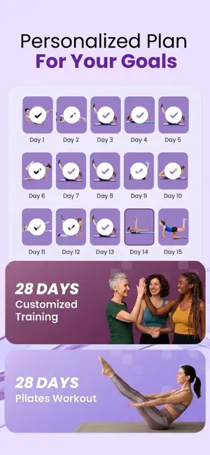Pilates Workout at Home screenshot 4
