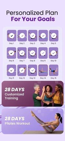 Pilates Workout at Home Screenshot 4 of 9