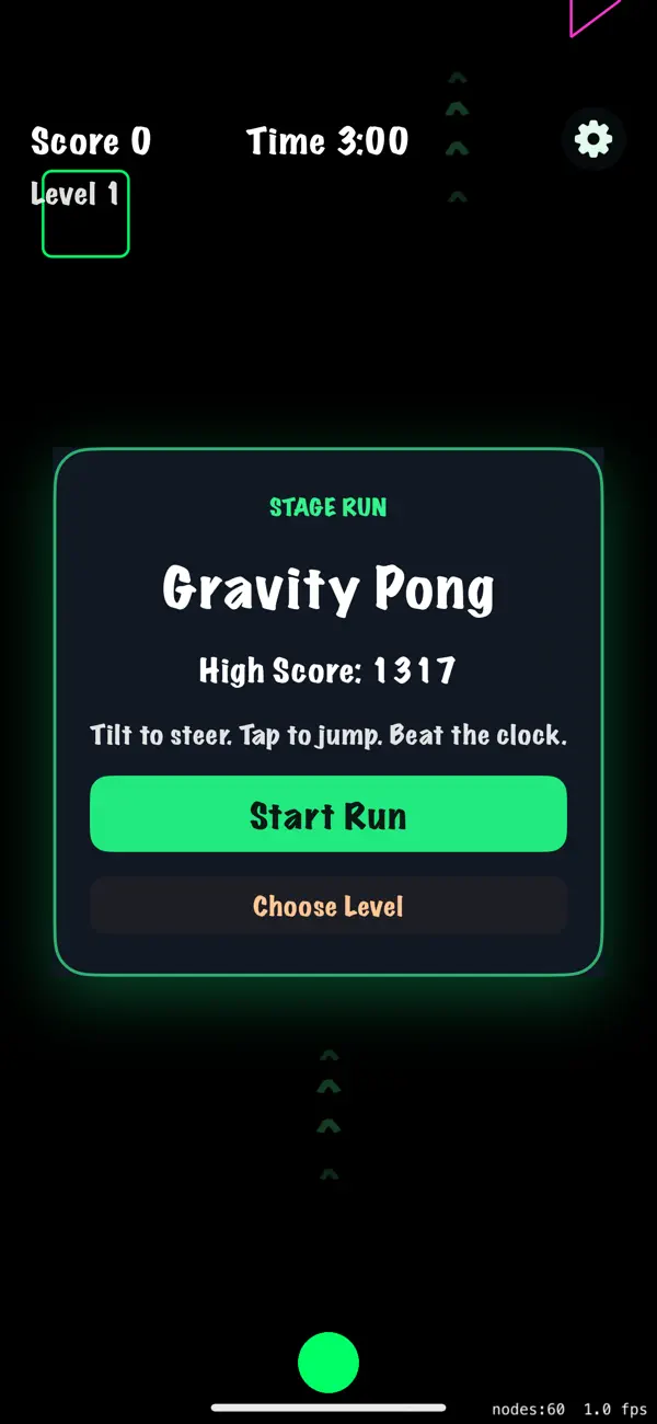 Screenshot #1 pour Apex Gravity Pong