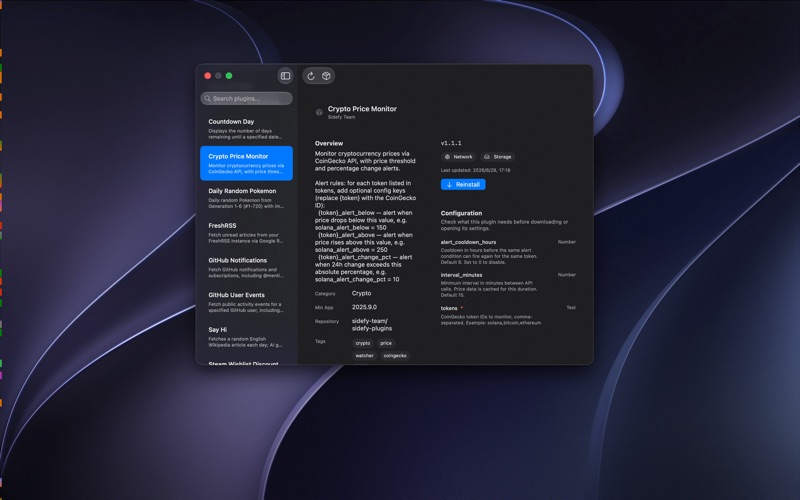 Sidefy - 屏幕边缘信息流 screenshot