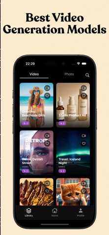 Nando: AI Photo & Video Maker iPhone screenshot